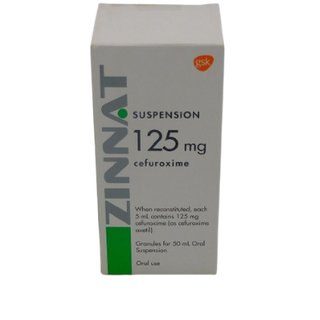 Zinnat suspension 125mg/5ml 50ml