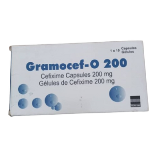GRAMOCEF O 200MG 10`S