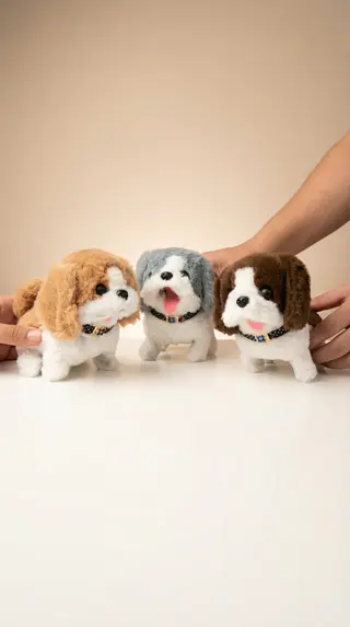 Interactive plush puppy - Jucarii Copii