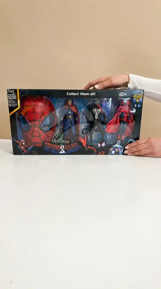 Superhero Figurine Set, 4 Figures - Jucarii Copii