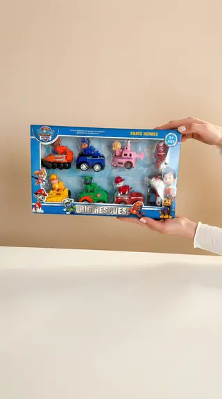 PAW Patrol Brave Heroes Rescue Vehicle Set - Jucarii Copii