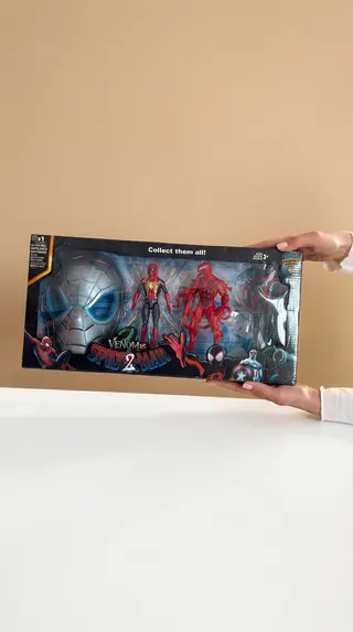 Spider-Man & Venom Superhero Figurines, 2-Pack - Jucarii Copii