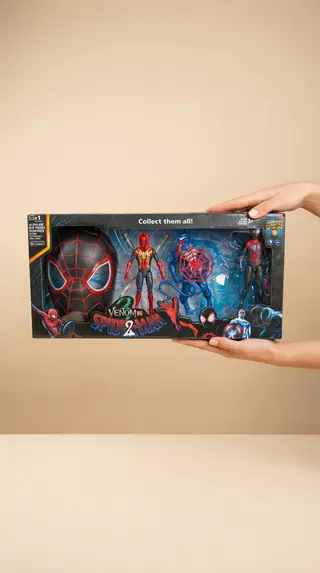 Spider-Man Venom Figure Set, 4 Figures - Jucarii Copii