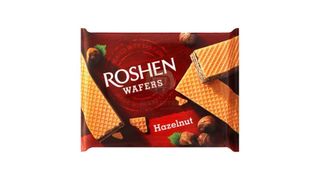 Roshen Waffle Wafers Nuts 72g