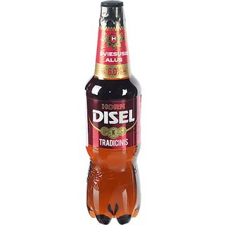 Пиво Horn Disel 1л tradicinis св. фільтр. 6.0% пет
