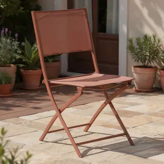 Sedia pieghevole giardino - mogano Modula