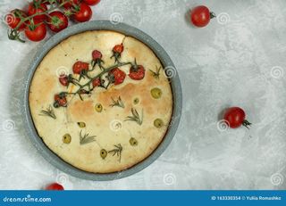 DECO'FOCACCIA TRADIZIONALE CON POMODORINI 170G