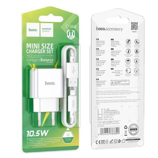 Hoco mini charger set 10.5w Type C