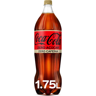 REFRIGERANTE C/ GÁS COCA-COLA:ZERO CAF. E AÇÚCAR 1.75L (SDR)