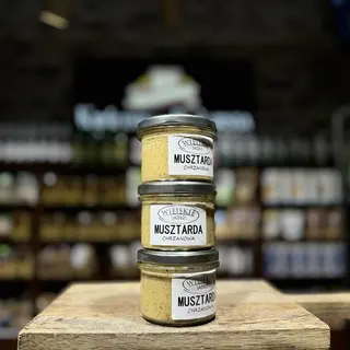WIEJSKIE JADŁO MUSZTARDA CHRZANOWA 210G