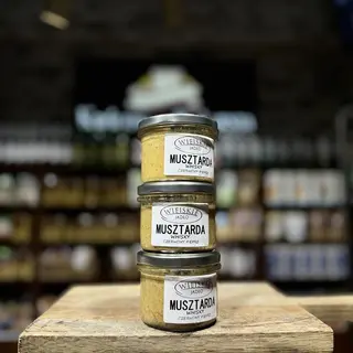 WIEJSKIE JADŁO MUSZTARDA WHISKY CZERWONY PIEPRZ 210G