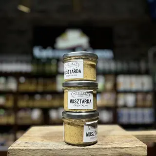 WIEJSKIE JADŁO MUSZTARDA ORIENTALNA 210G