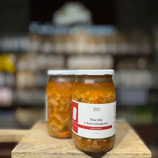 ZDROWE GOTOWE FLACZKI Z BOCZNIAKÓW 900ML