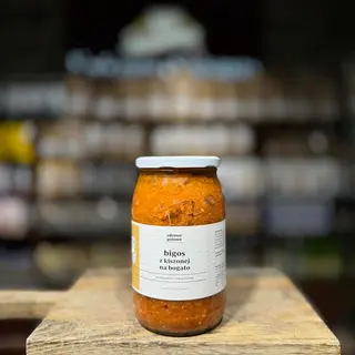 ZDROWE GOTOWE BIGOS Z KISZONEJ NA BOGATO 900G