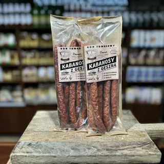SŁAWA KABANOSY Z GĘSINĄ 150G