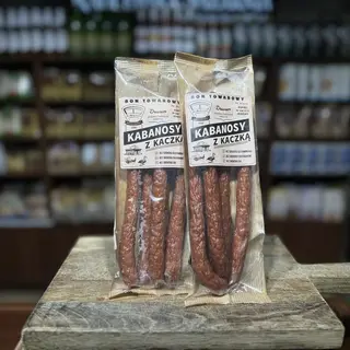 SŁAWA KABANOSY Z KACZKĄ 150G