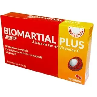 BIOMARTIAL PLUS FER ET VITAMINE C