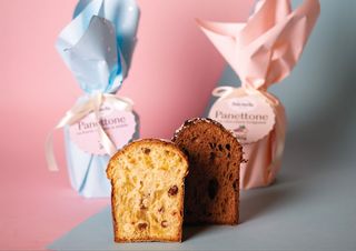 Panettone cu fructe confiate și stafide