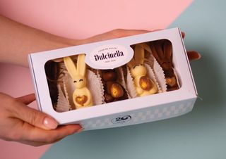 Set de ciocolată ”Iepuraș de Paști”