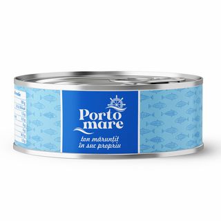 PORTO MARE Ton maruntit in suc propriu 160g