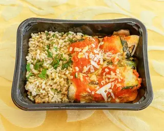 Canelones de Curgete