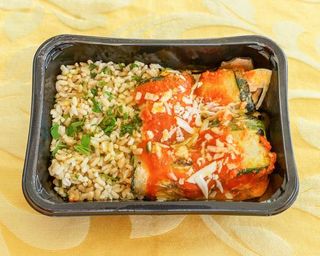 Canelones de Curgete