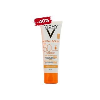 VICHY CAPITAL SOLEIL Soin Anti-taches Teinte 3-en-1 Ecran SPF50+ 50ML