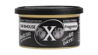 Car Bhouse X Fragrance Lavender Air Freshener - Black Ice (შავი ყინული)
