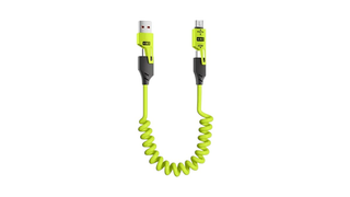 4-in-1 Spring Data Cable მწვანე