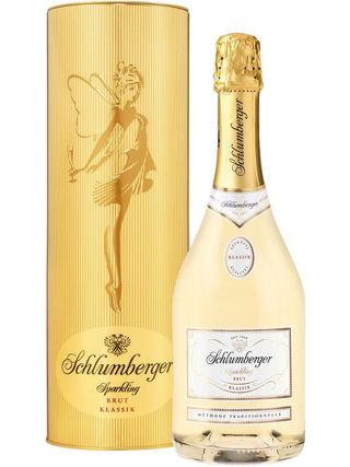 Ігристе вино Класік, Шлюмбергер / Klassik, Schlumberger, біле брют 0.75л, в тубусі