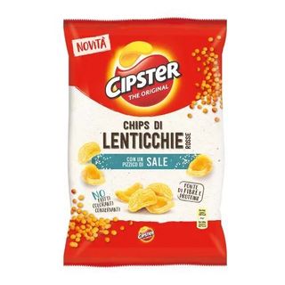 Cipster The Original Chips Di Lenticchie Rosse Al Sale - 80G