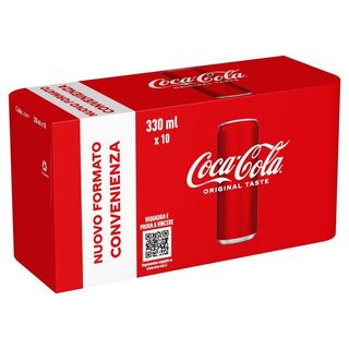 COCA COLA LATTINASLEEK 10X33CL