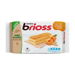 Ferrero brioss Confettura di Albicocca e Cereali 10 x 28 g