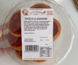 Pizzette al pomodoro