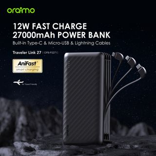 Oraimo Traveler Link 27 27000mah 12w Power Bank