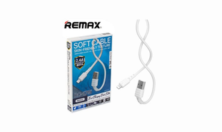 Remax RC-179i USB to Lightning Fast Charging Data Cable - თეთრი