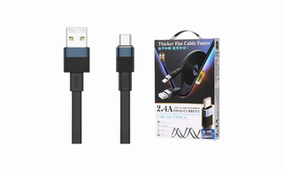 Remax RC-C001 USB To Type-C Elastic Aluminum Data Cable