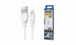 Remax RC-138i Data Cable USB To Lightning - თეთრი