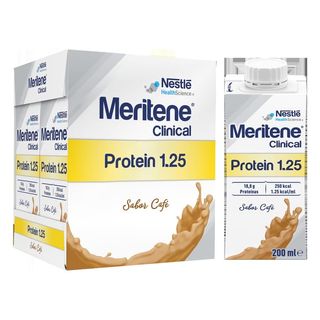Meritene Clinical Protein 1.25 Sol Oral Café 4x200ml