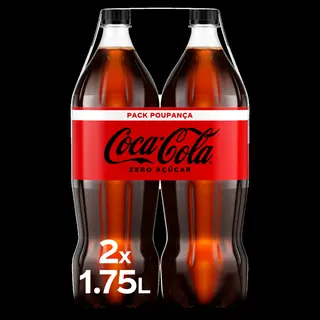 Refrigerante Coca-Cola Zero Pack 2X1,75L