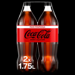 Refrigerante Coca-Cola Zero Pack 2X1,75L