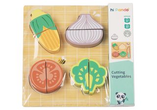 ბოსტნეულის დასაჭრელი – ხის როლური სათამაშო ნაკრები