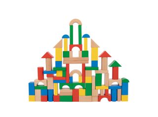 100 ცალი ბლოკის ნაკრები — Montessori საგანმანათლებლო სათამაშო