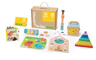 საგანმანათლებლო ყუთი (36 თვიდან ზემოთ) – Montessori Play Box