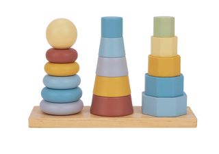 ფორმების კოშკი – ხის საგანმანათლებლო სათამაშო