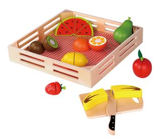 ხილის ნაკრები – ხის როლური სათამაშო