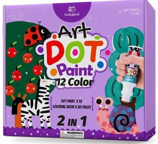 Dot Paint – 12 Color — „ფერთა დიდი დღესასწაული“