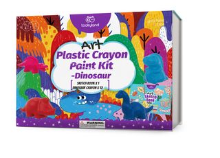 Crayon Paint Kit – Dinosaur — „დინოზავრების ფერადი თავგადასავალი“