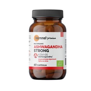 ASHWAGANDHA STRONG 60cps, 32,81g KERNNEL PREMIUM
