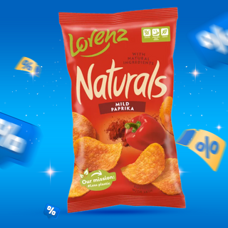Offre CHIPS NAT PAPRIKA 100G LORENTZ  - 100566875